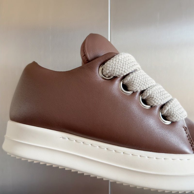 Rick Owens Brown Low-Top Sneakers - Phantom Kicks