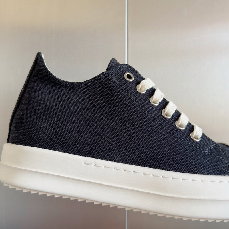 Rick Owens Black Low-Top Sneakers - Phantom Kicks