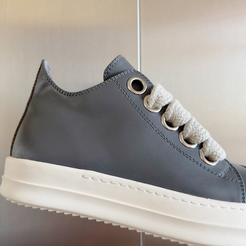 Rick Owens Gray Low-Top Sneakers - Phantom Kicks