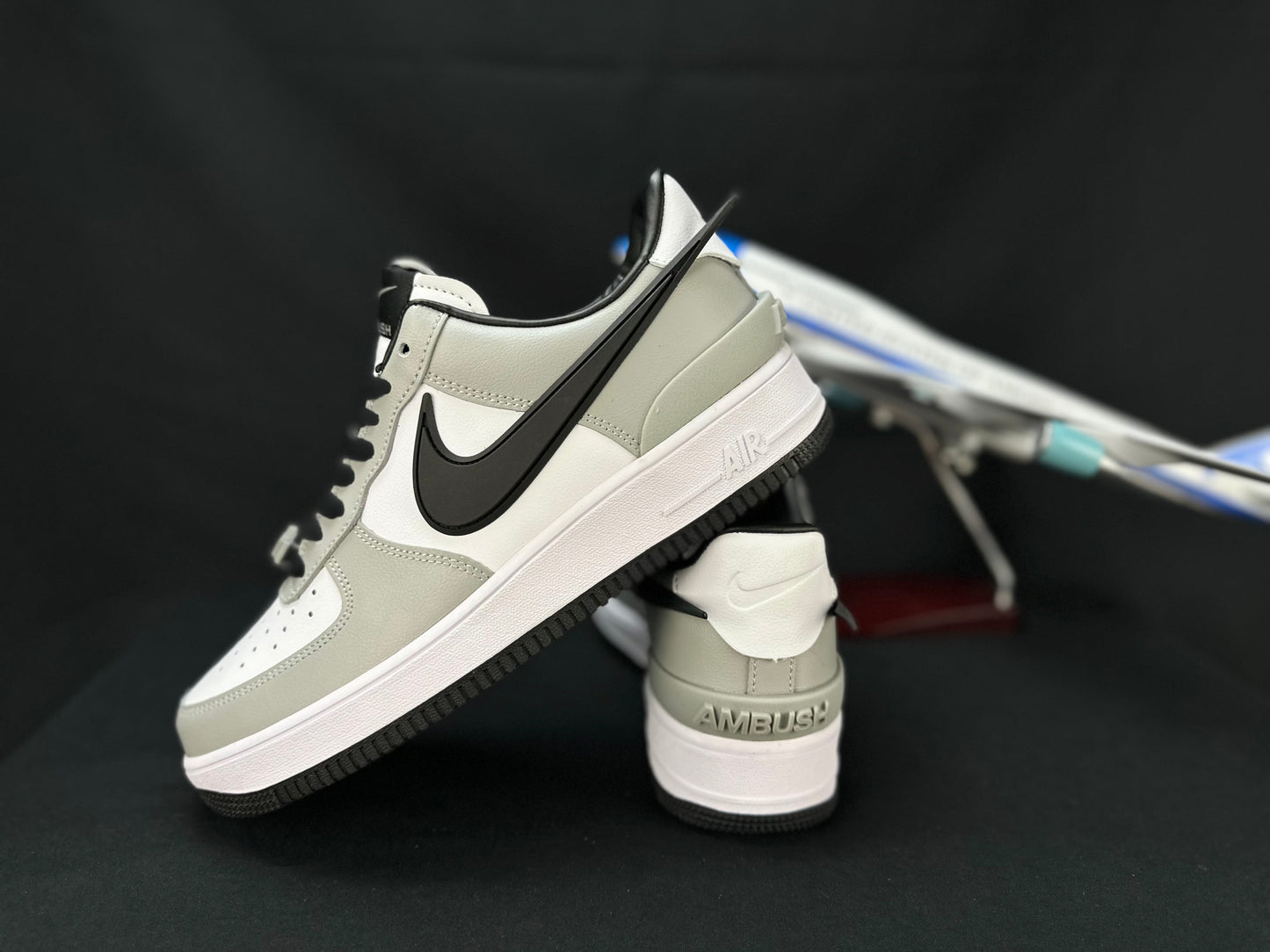 NIKE AIR FORCE 1 "Big Swoosh Grey" - Phantom Kicks