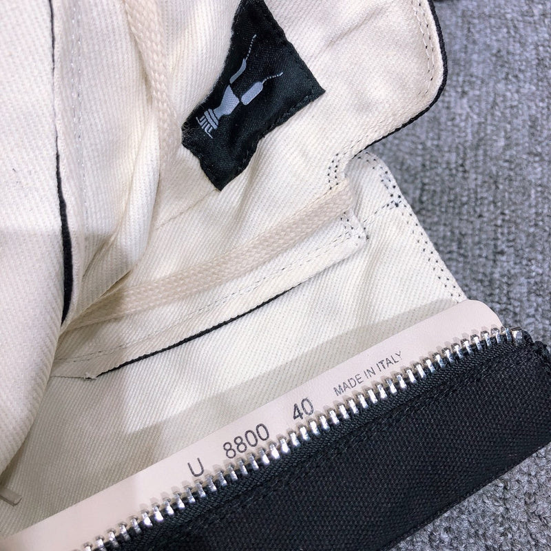 Rick Owens Lace-Up Canvas Boots - Phantom Kicks