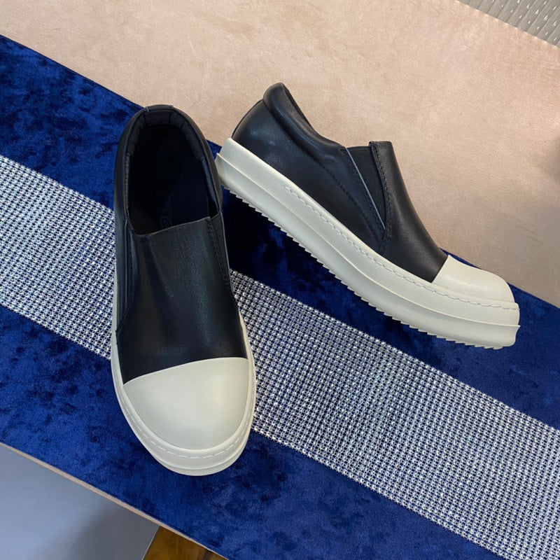 Slip-On Leather Sneakers - Phantom Kicks