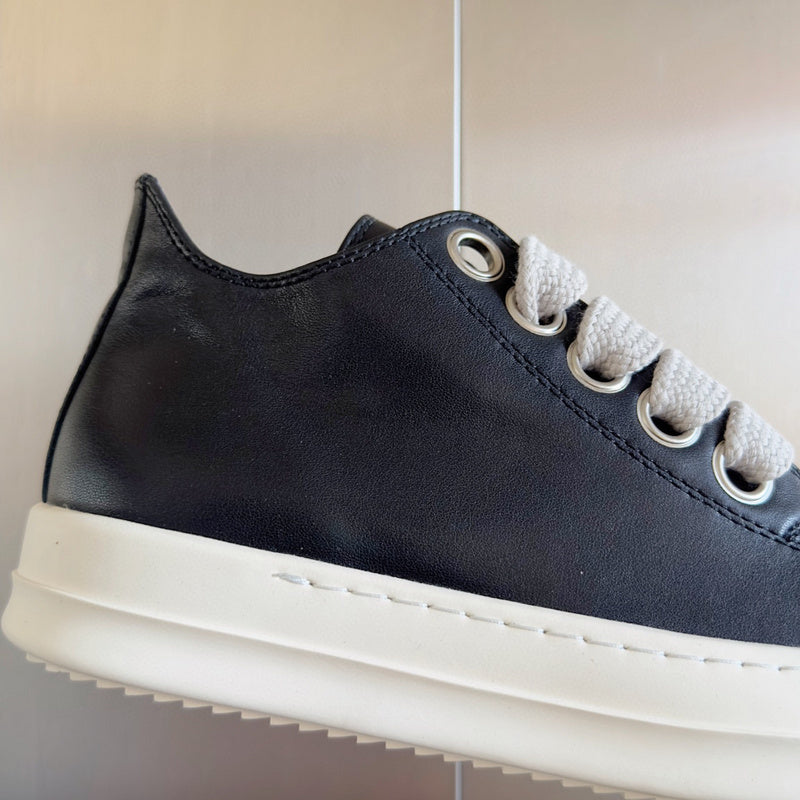 Rick Owens Black Low-Top Sneakers - Phantom Kicks