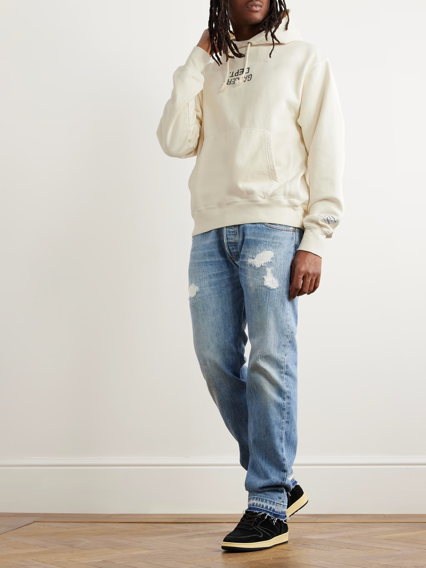 GALLERY DEPT. FUCKED UP LOGO HOODIE - Phantom Kicks
