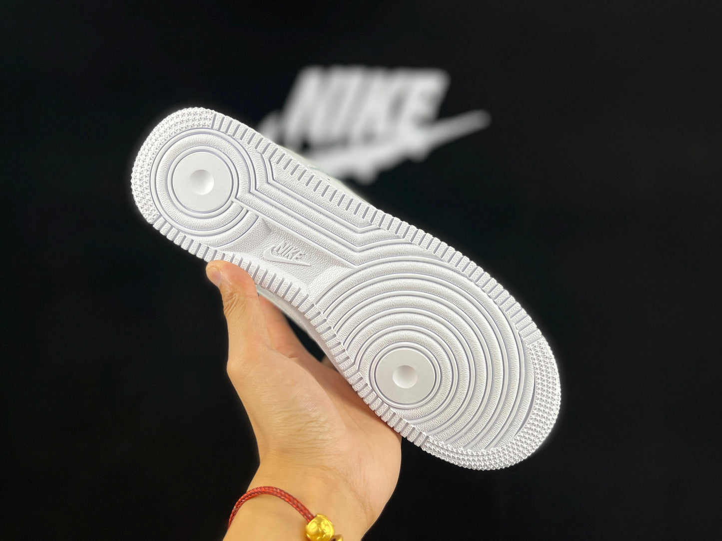 NIKE AIR FORCE 1 Low "White/Blue Iridescent Mist" - Phantom Kicks