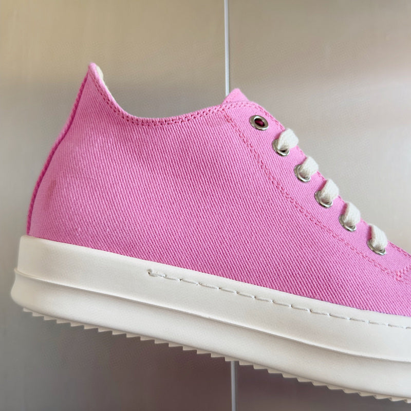 Rick Owens Pink Low-Top Sneakers - Phantom Kicks