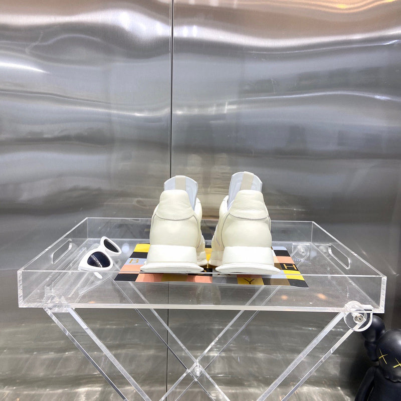 Rick Owens Cream Low-Top Sneakers - Phantom Kicks
