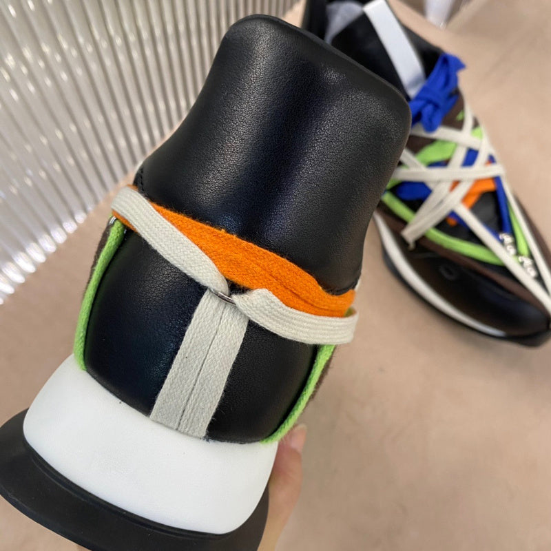 Multicolor Wrap-Lace Sneakers - Phantom Kicks
