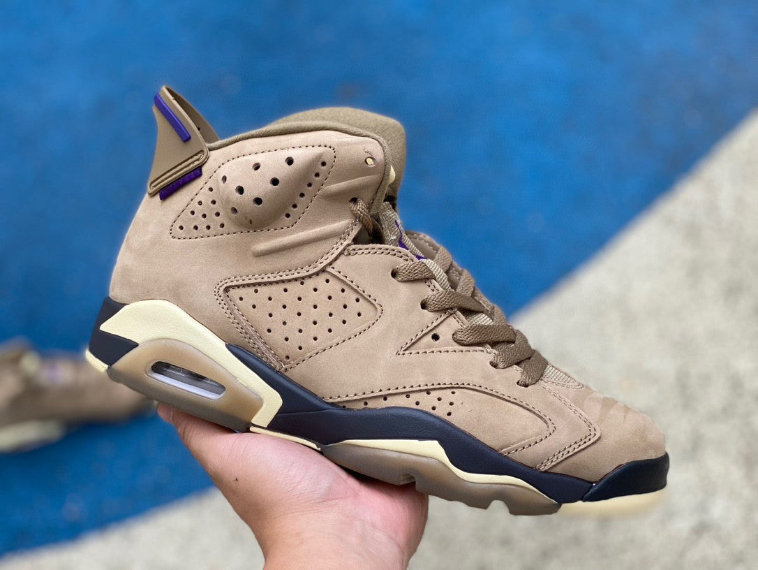 Jordan 6 WMNS Gore-Tex “Brown Kelp - Phantom Kicks