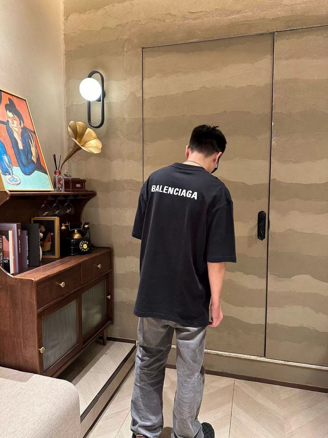 Balenciaga T-Shirt - Barcode Graphic - Phantom Kicks
