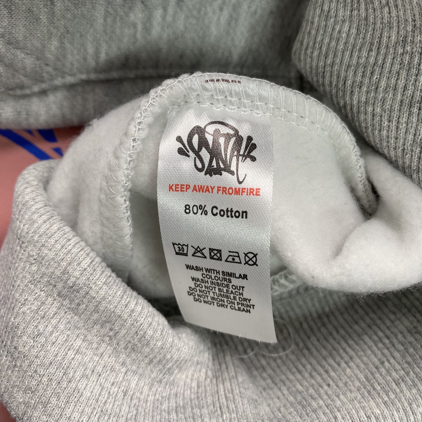 SYNA WORLD COLLEGE HOODIE GREY - Phantom Kicks