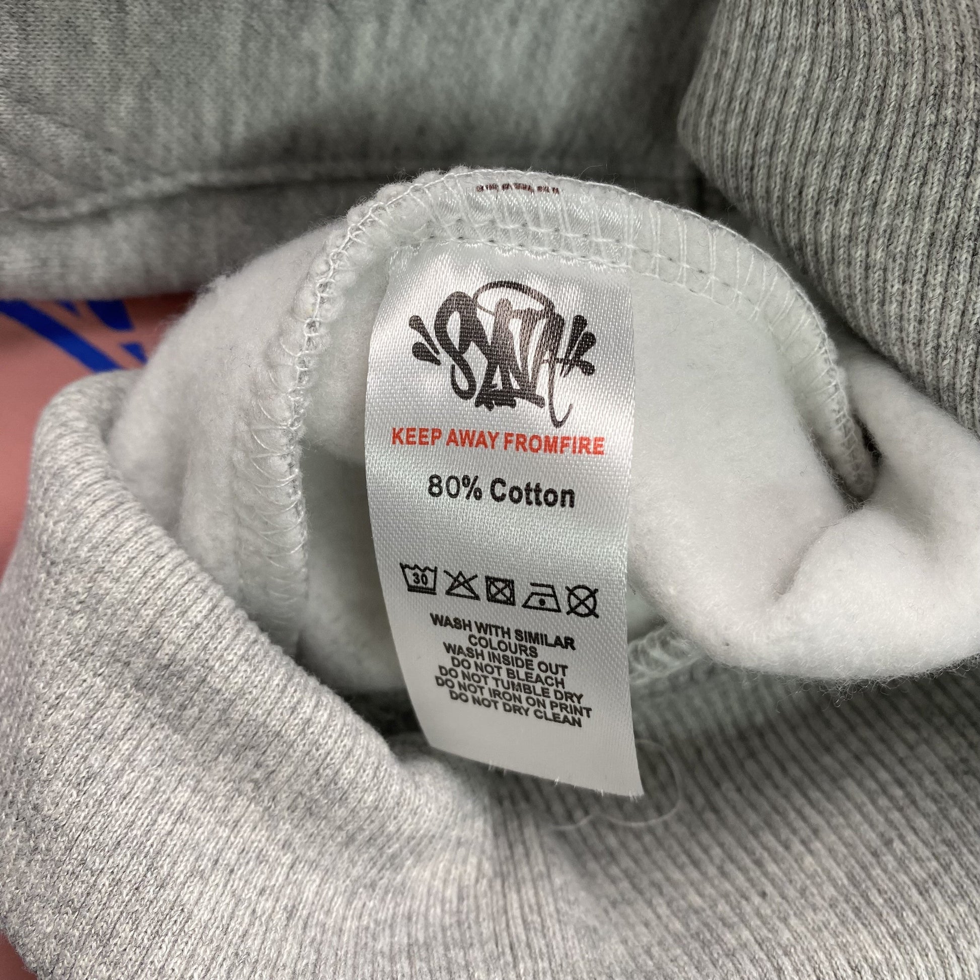 SYNA WORLD COLLEGE HOODIE GREY - Phantom Kicks
