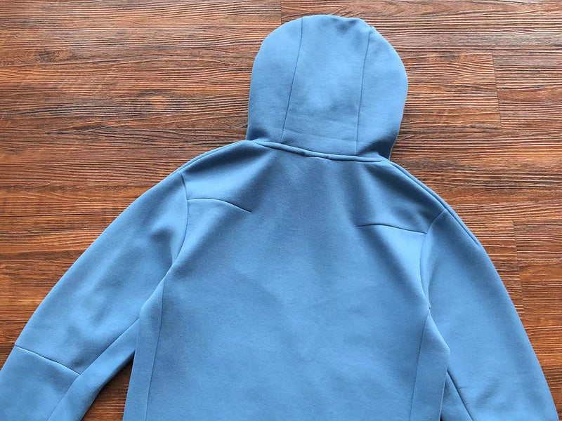 NIKE TECH FLEECE HOODIE x DUTCH BLUE/COURT BLUE - Phantom Kicks