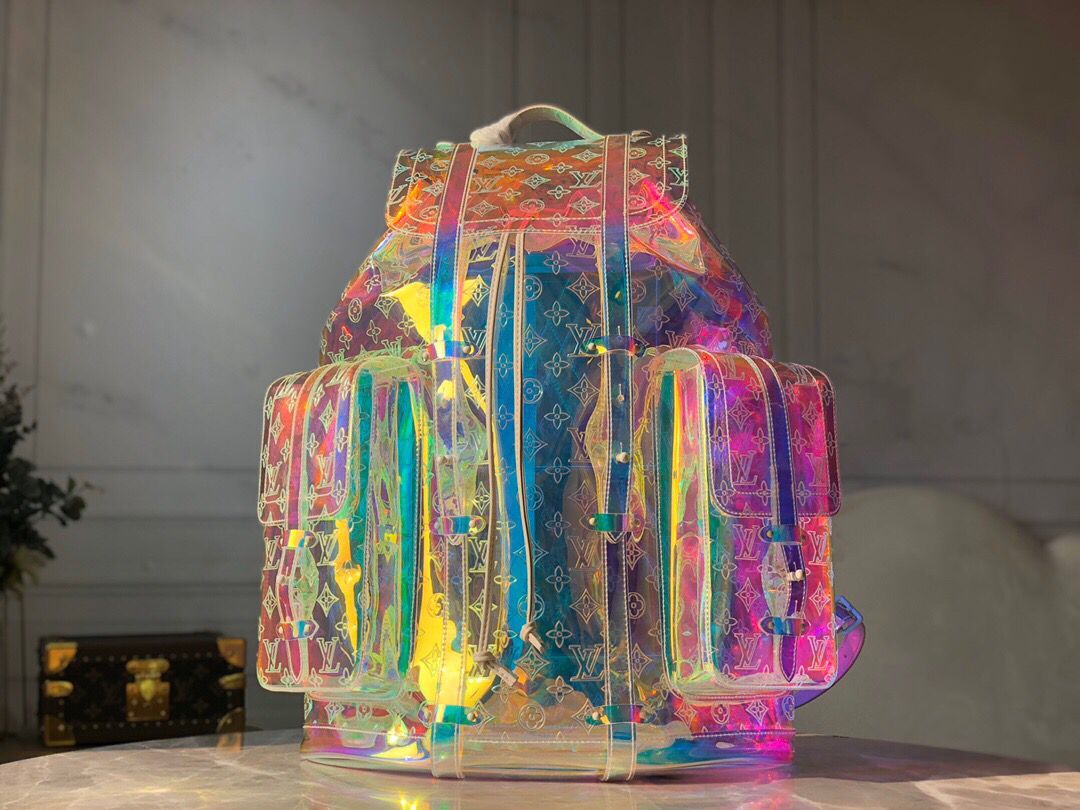 LOUIS VUITTON MONOGRAM GM PRISM HOLOGRAPHIC BACKPACK - Phantom Kicks