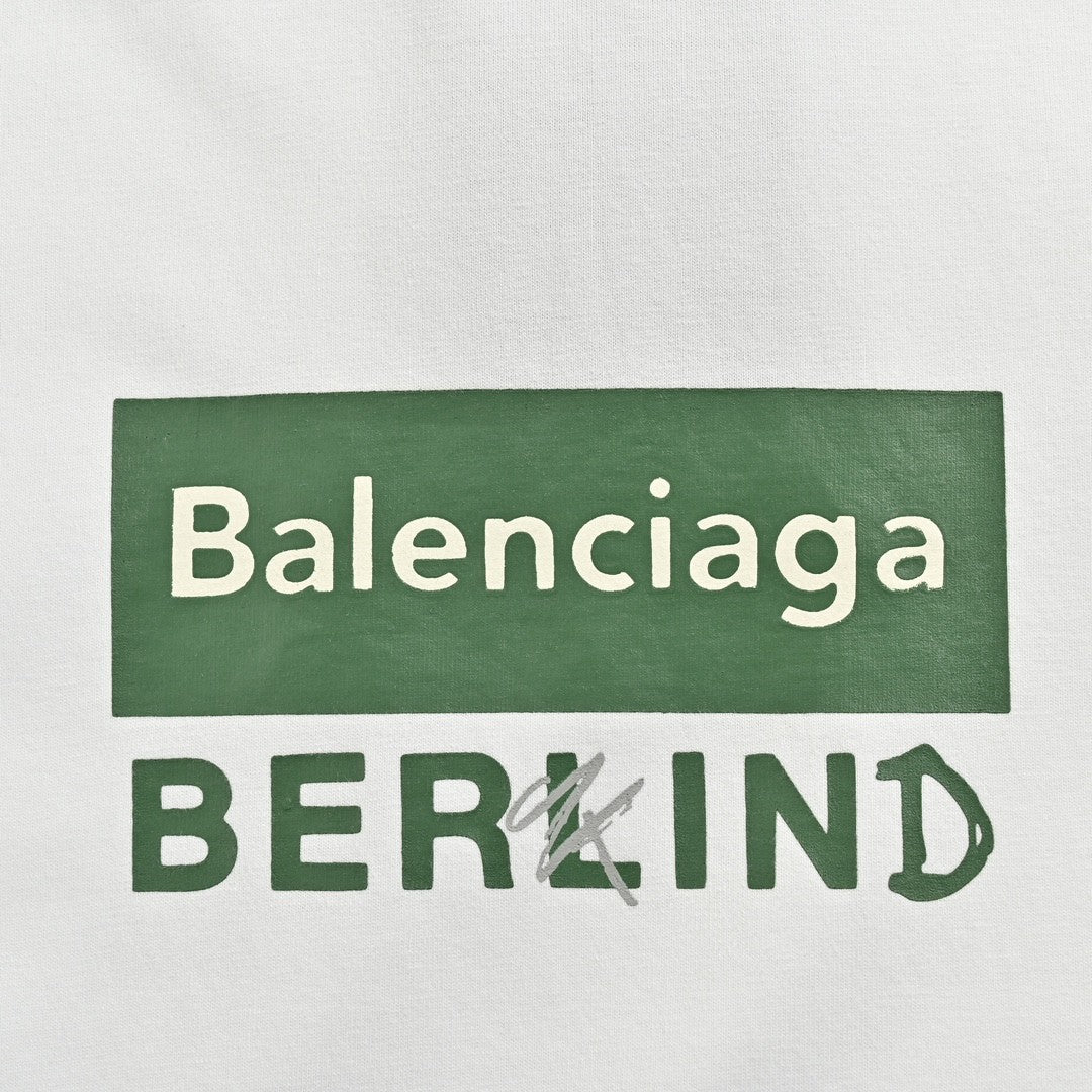 Balenciaga T-Shirt - Berlin Graphic - Phantom Kicks