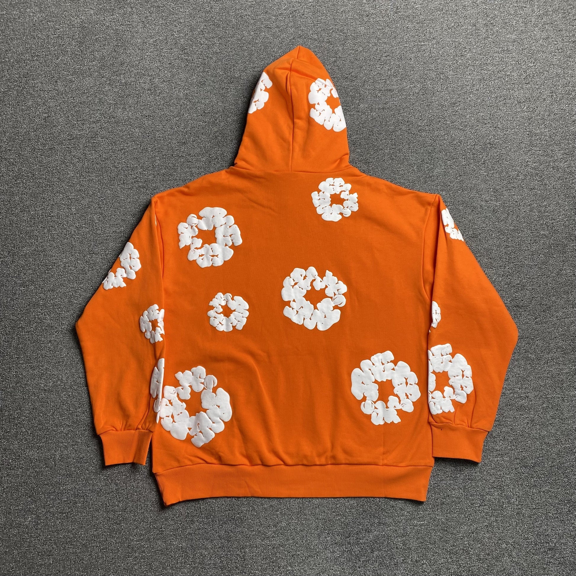 DENIM TEARS COTTON WREATH HOODIE ORANGE - Phantom Kicks