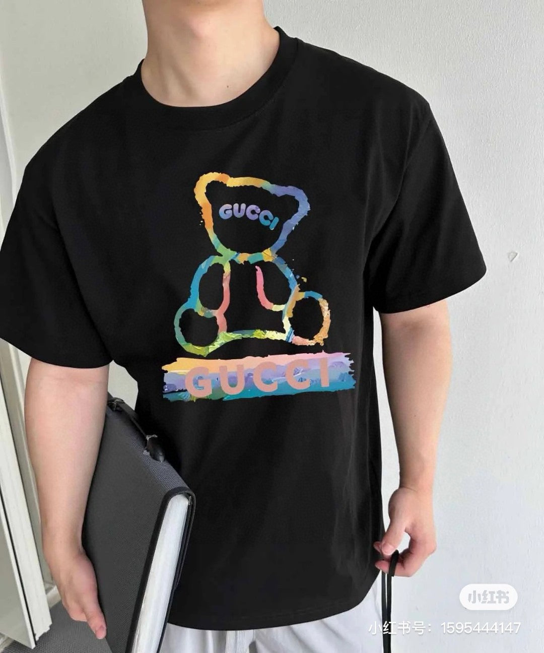 Gucci Teddy Bear Graphic T-Shirt - Phantom Kicks