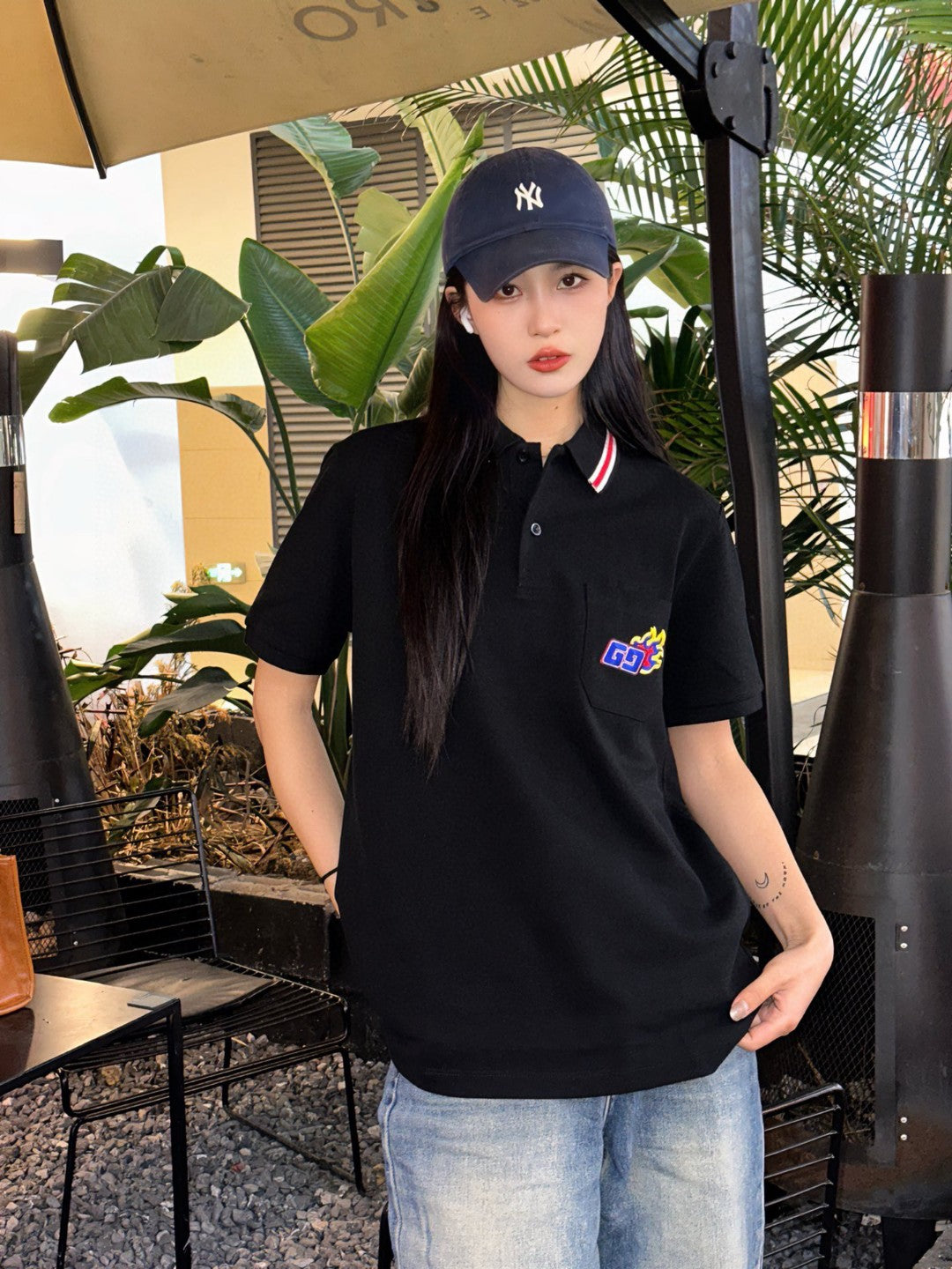 Gucci Flame Logo Polo Shirt - Phantom Kicks