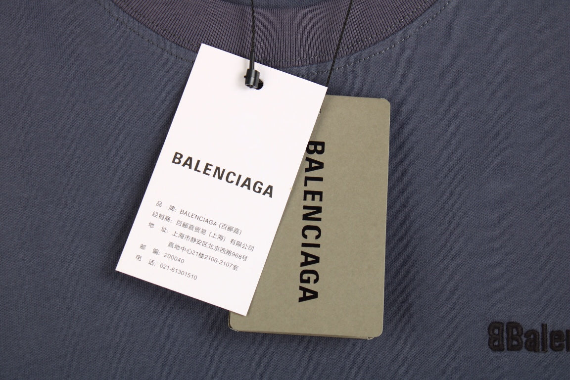 BALENCIAGA MINIMALIST T-SHIRT BLUE - Phantom Kicks