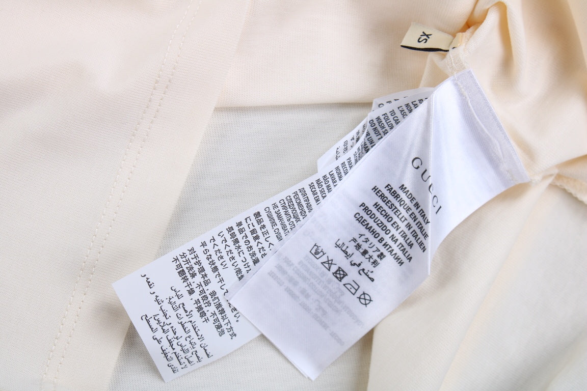 Gucci Lightning Logo T-Shirt (Cream) - Phantom Kicks