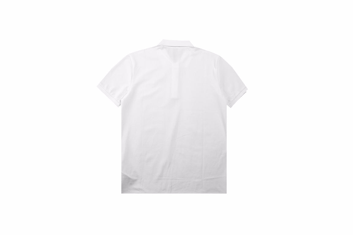 Burberry Embroidered Knight Polo - White - Phantom Kicks