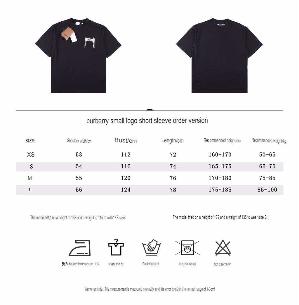 Burberry T-shirt with Gothic Logo - Phantom Kicks