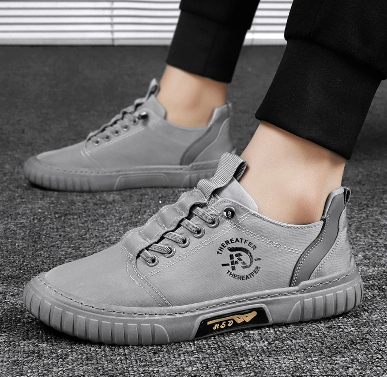 Men’s Summer Business Sneakers – Lightweight, Breathable & Stylish. Perfect for Casual Days, Office Looks, or Driving. All-Day Comfort You Can Rely On! - Phantom Kicks
