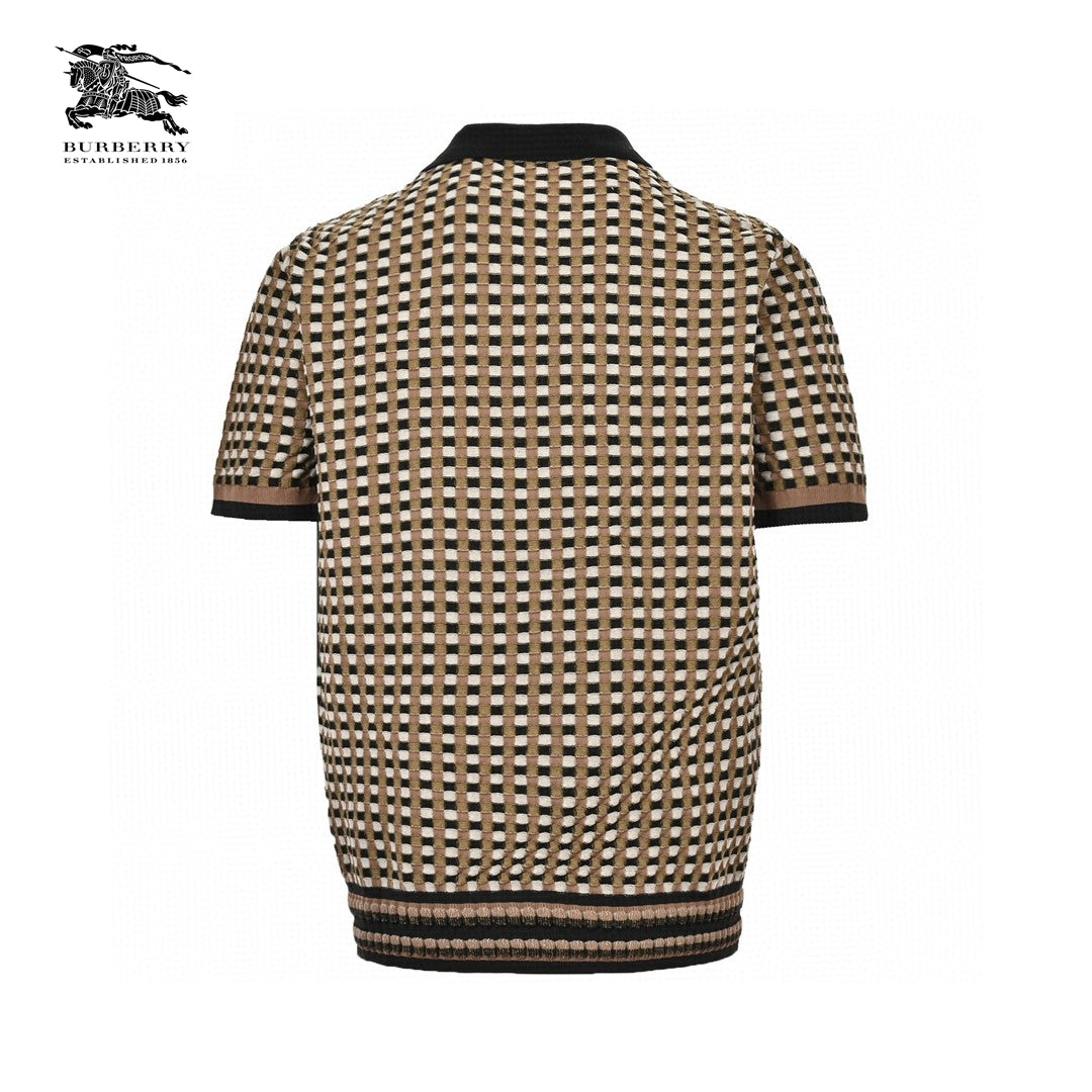 Burberry Checkered Polo Shirt - Phantom Kicks