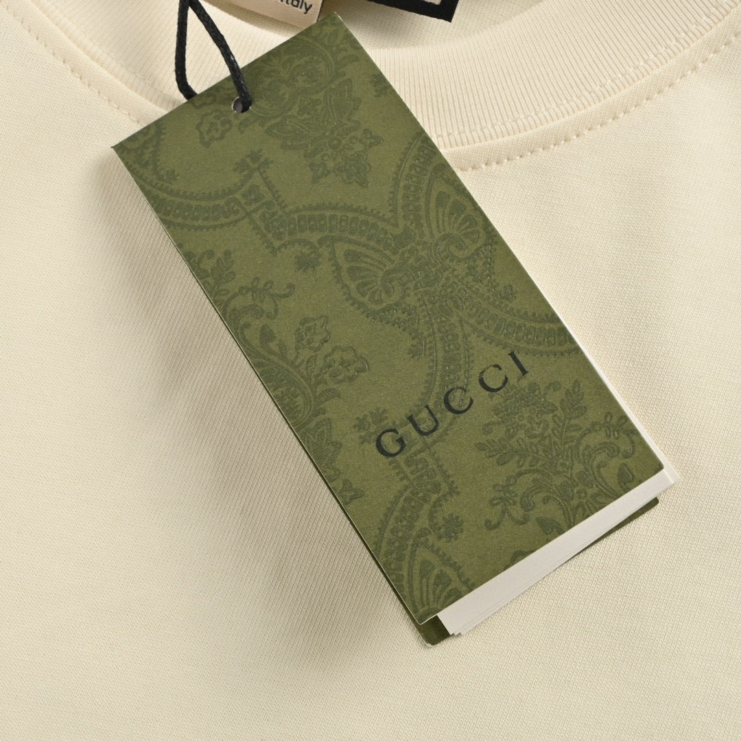 Gucci White T-Shirt with Dragon Graphic - Phantom Kicks