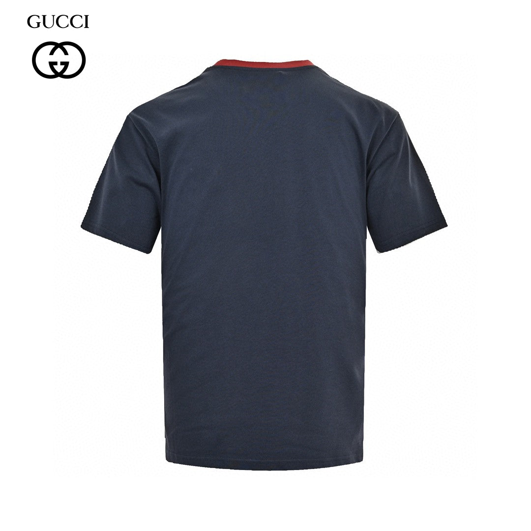 Gucci Cherry Logo Navy T-Shirt - Phantom Kicks