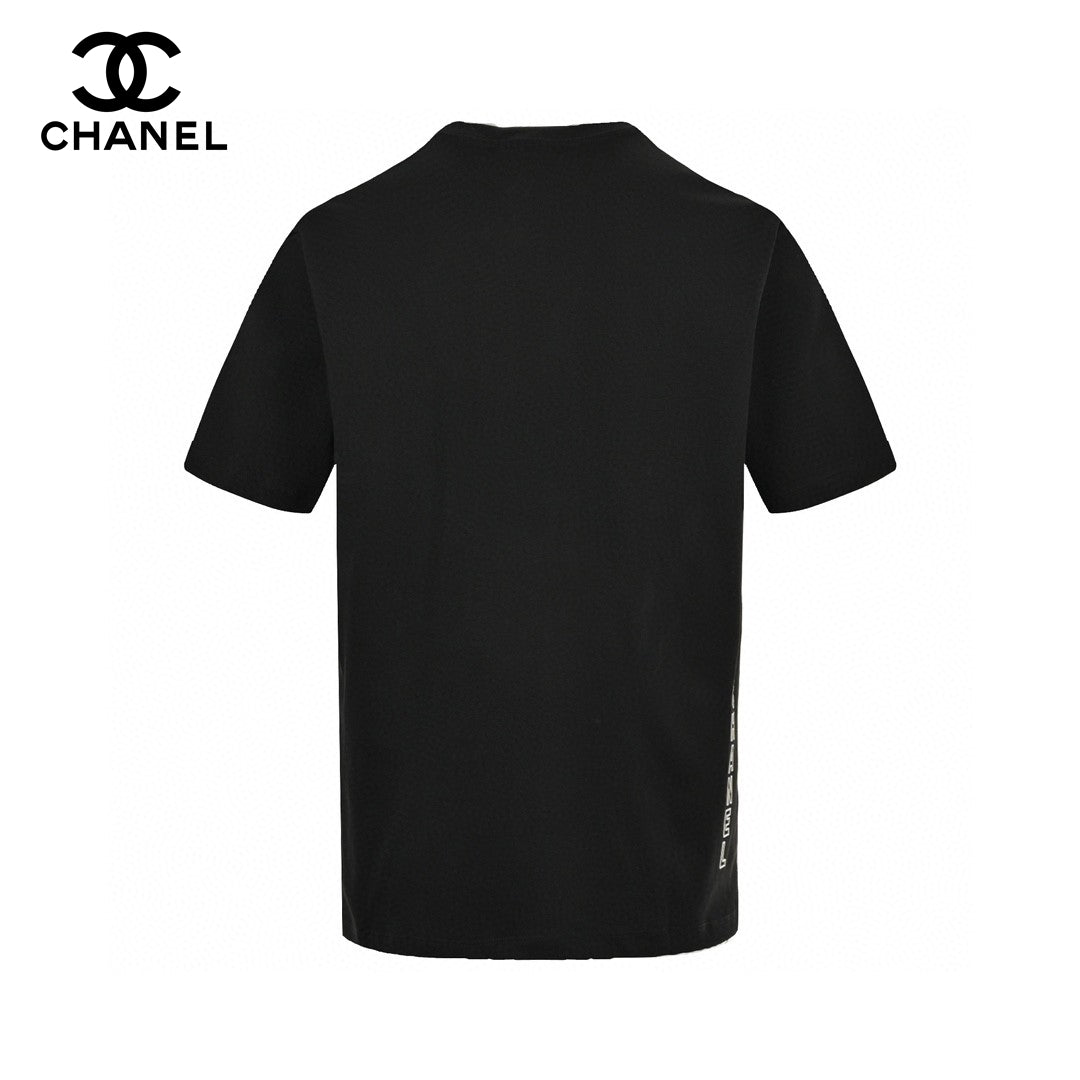 Chanel Logo T-Shirt (Black) - Phantom Kicks