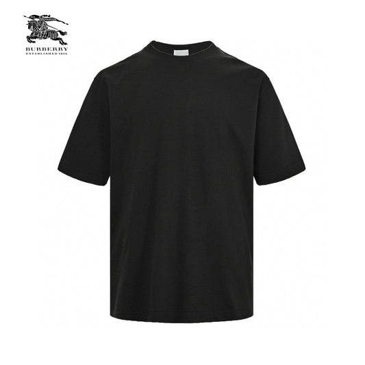 Burberry Black Cotton T-Shirt - Phantom Kicks