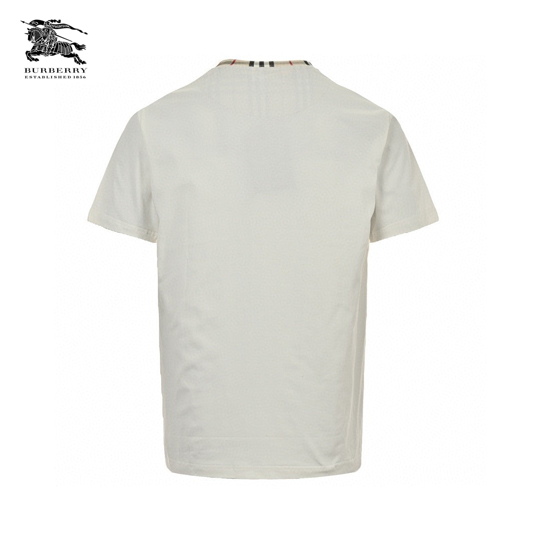 Burberry Embroidered Logo T-Shirt (White) - Phantom Kicks