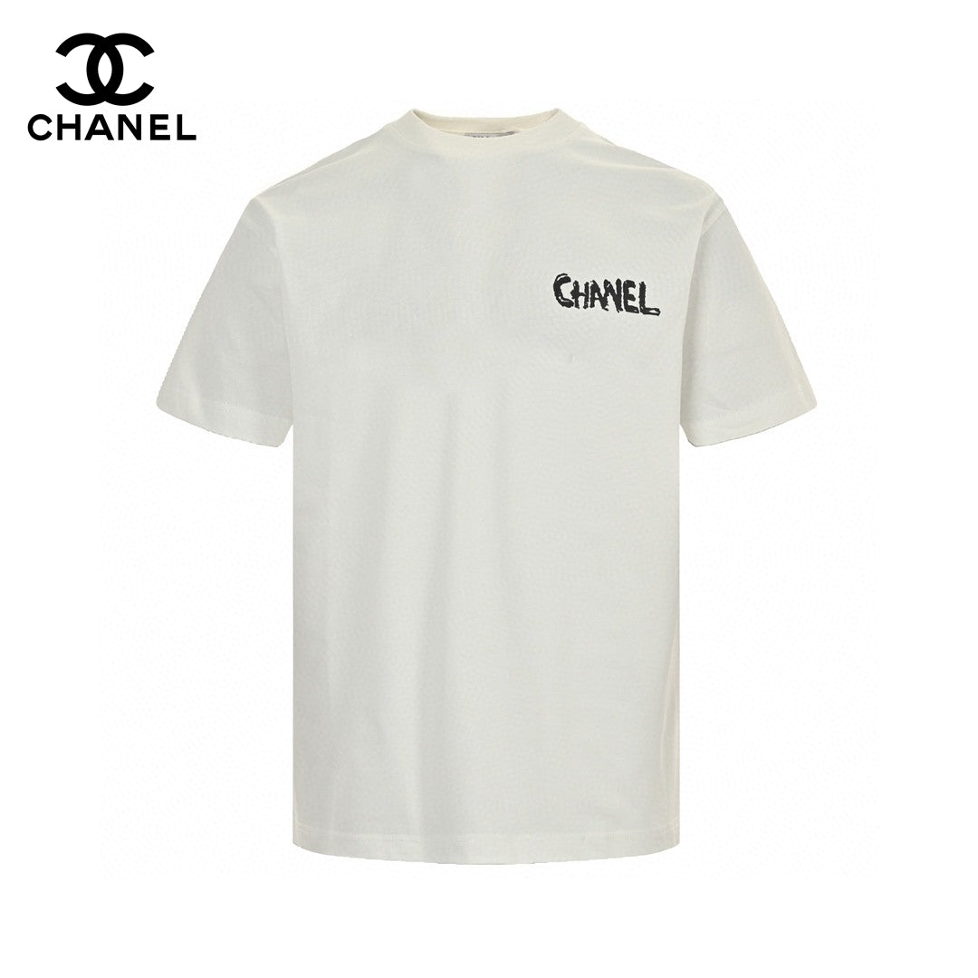 Chanel Pink Splash Logo T-Shirt - Phantom Kicks