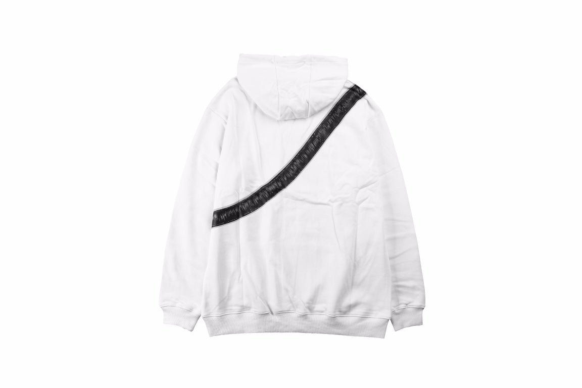 Dior White Hoodie with Bag Design - Phantom Kicks