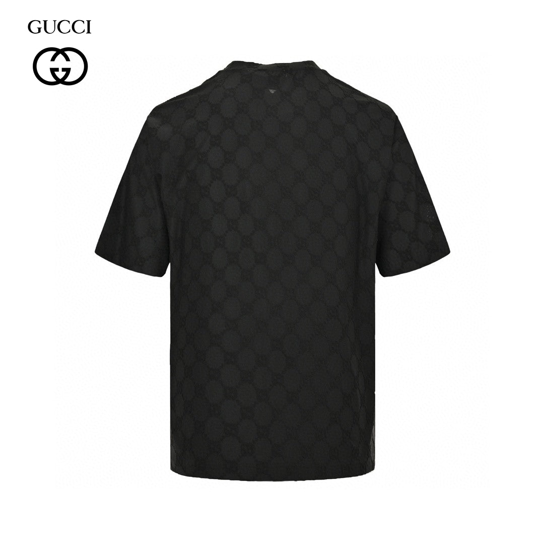 Gucci GG Patterned T-Shirt (Black) - Phantom Kicks