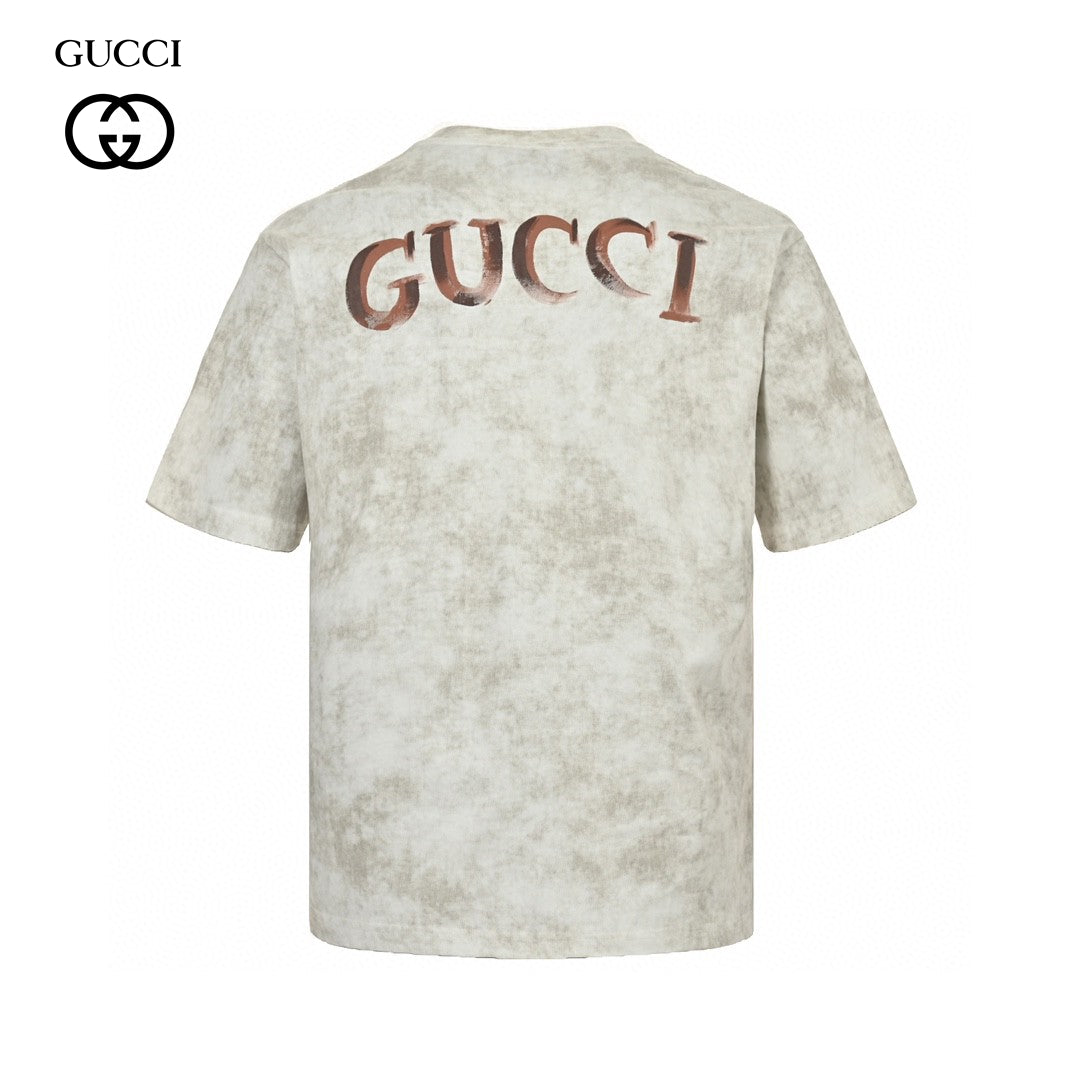 Gucci Distressed Logo T-Shirt - Phantom Kicks