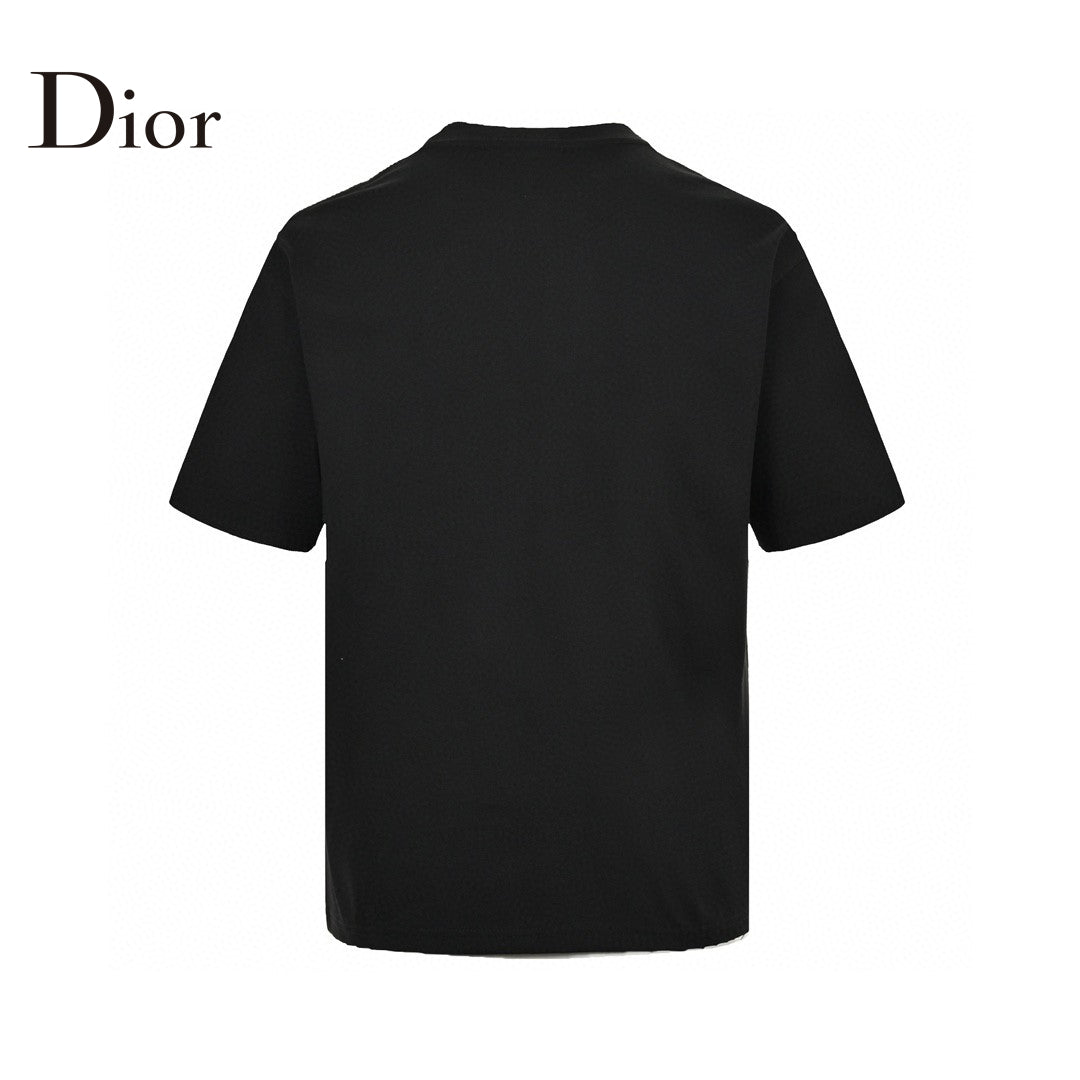 Dior Oversized White Logo Black T-Shirt - Phantom Kicks