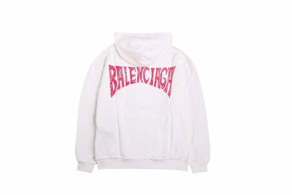 Balenciaga White Hoodie - Phantom Kicks