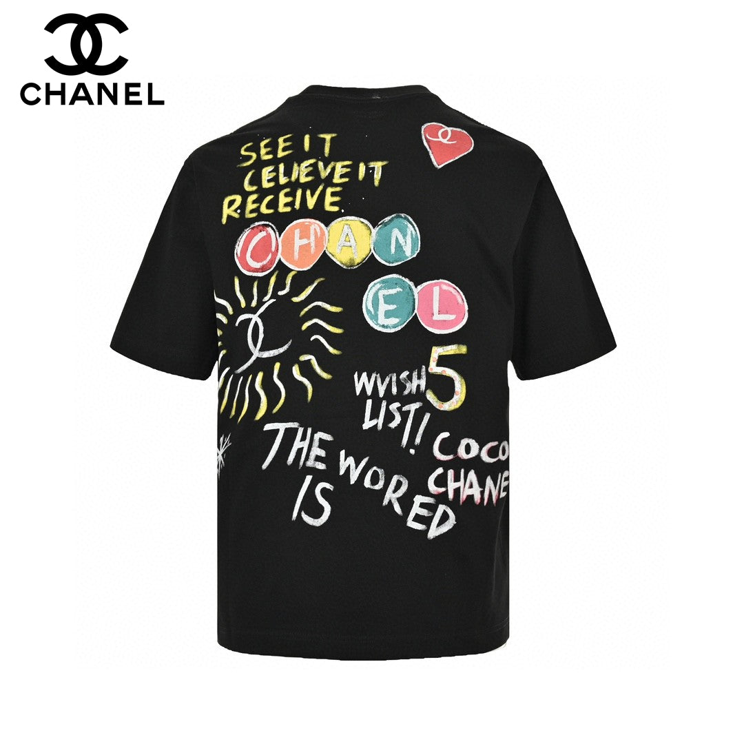 Chanel "Women Will Save The World" T-Shirt in Black - Phantom Kicks