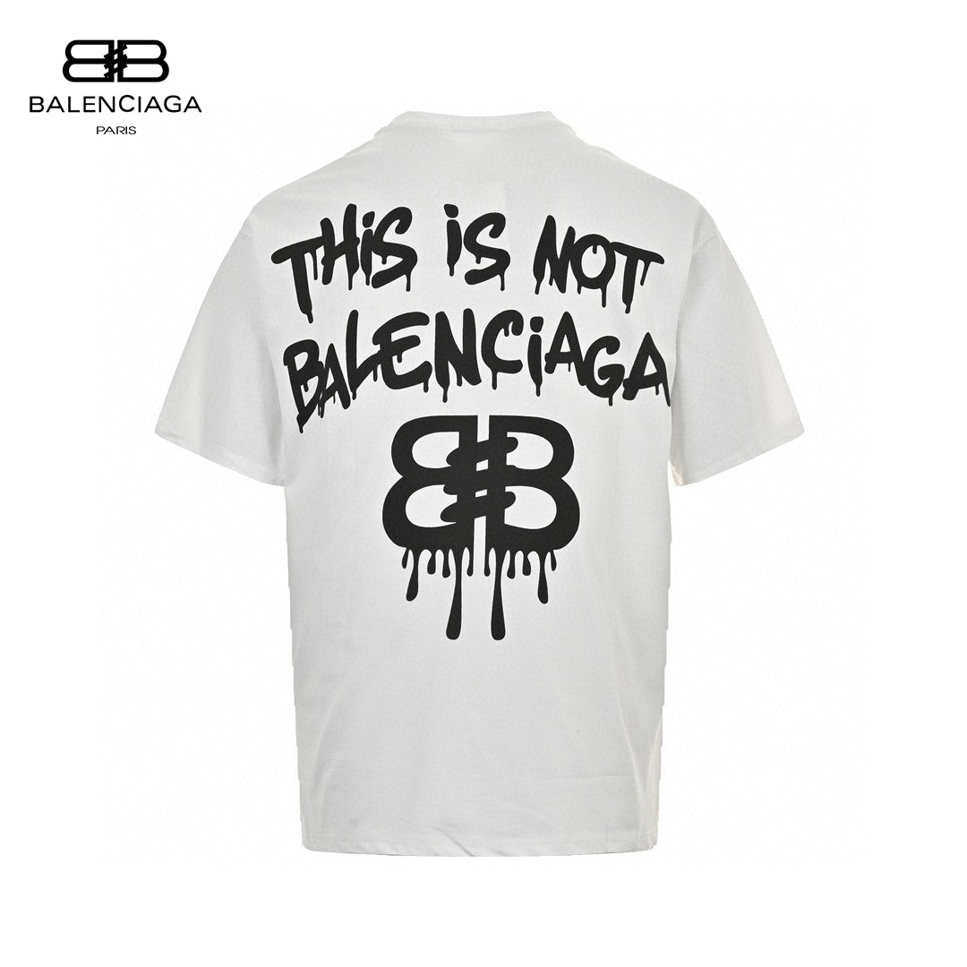 Balenciaga Paris T-Shirt (White) - Phantom Kicks