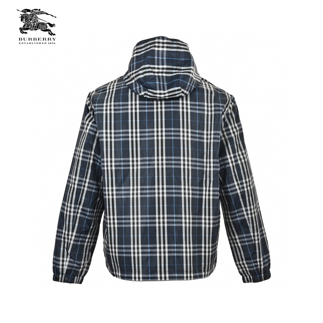 Burberry Checkered Hooded Jacket - Phantom Kicks