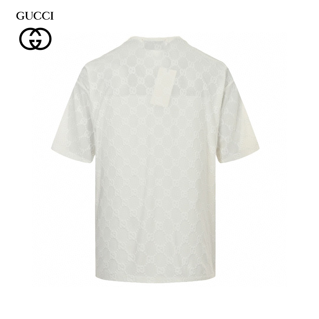 Gucci GG Patterned T-Shirt (White) - Phantom Kicks