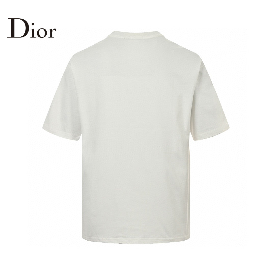 Dior Oversized Grey Logo White T-Shirt - Phantom Kicks