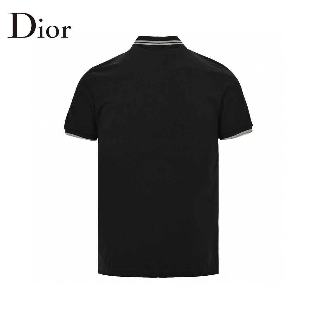 Dior Polo Shirt (Black) - Phantom Kicks