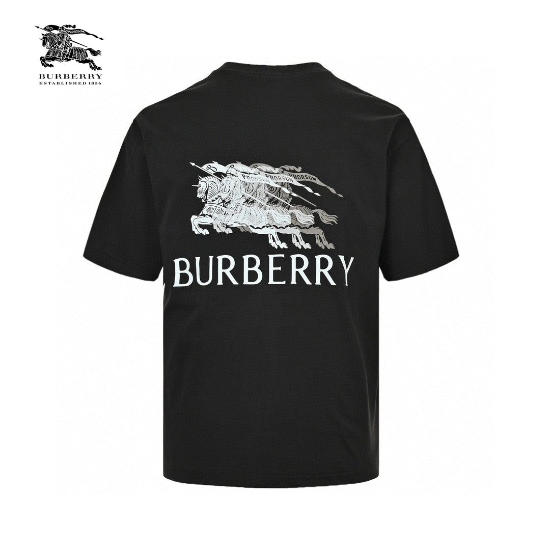 Burberry Knight Motion Logo Black T-Shirt - Phantom Kicks