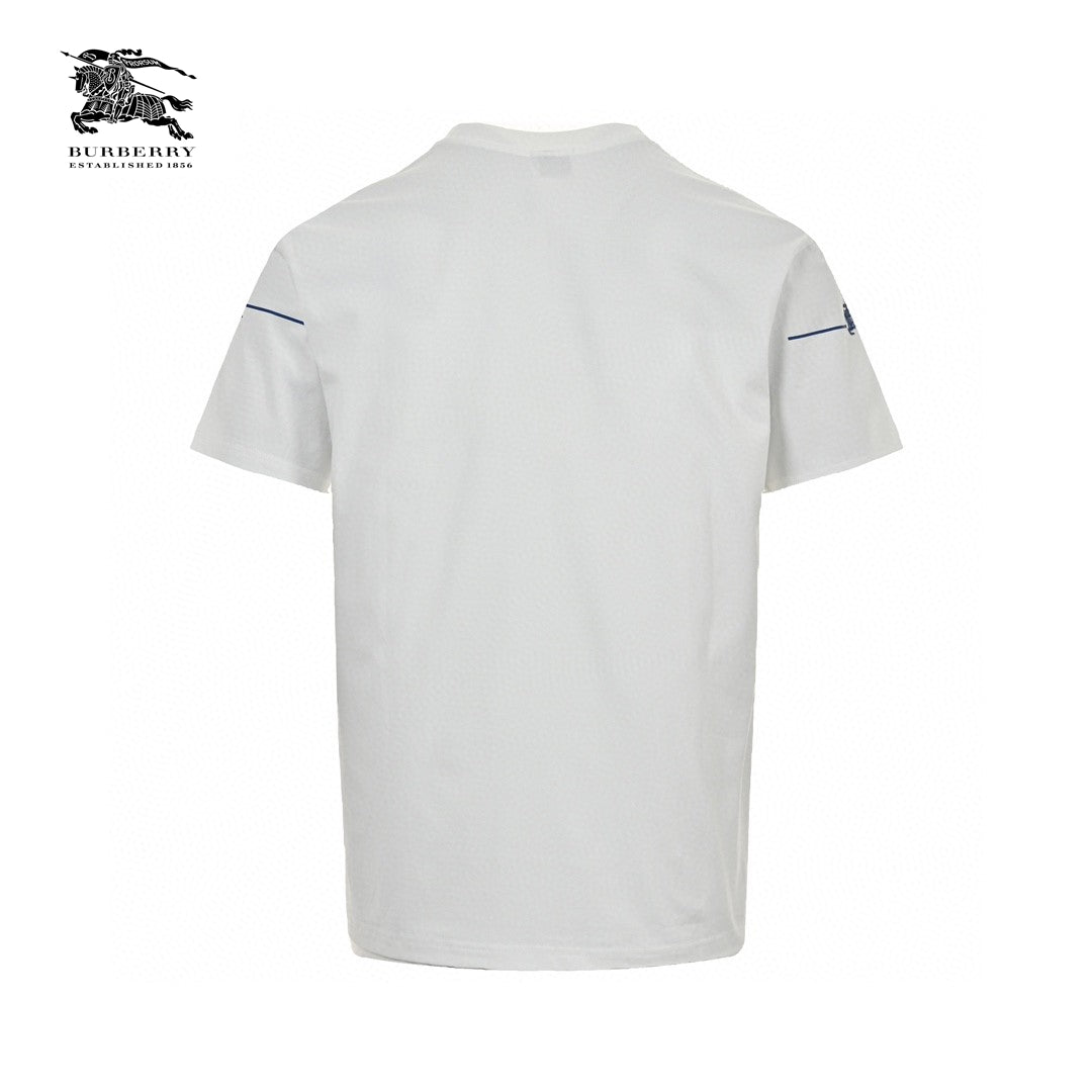 Burberry Equestrian Logo White T-Shirt - Phantom Kicks