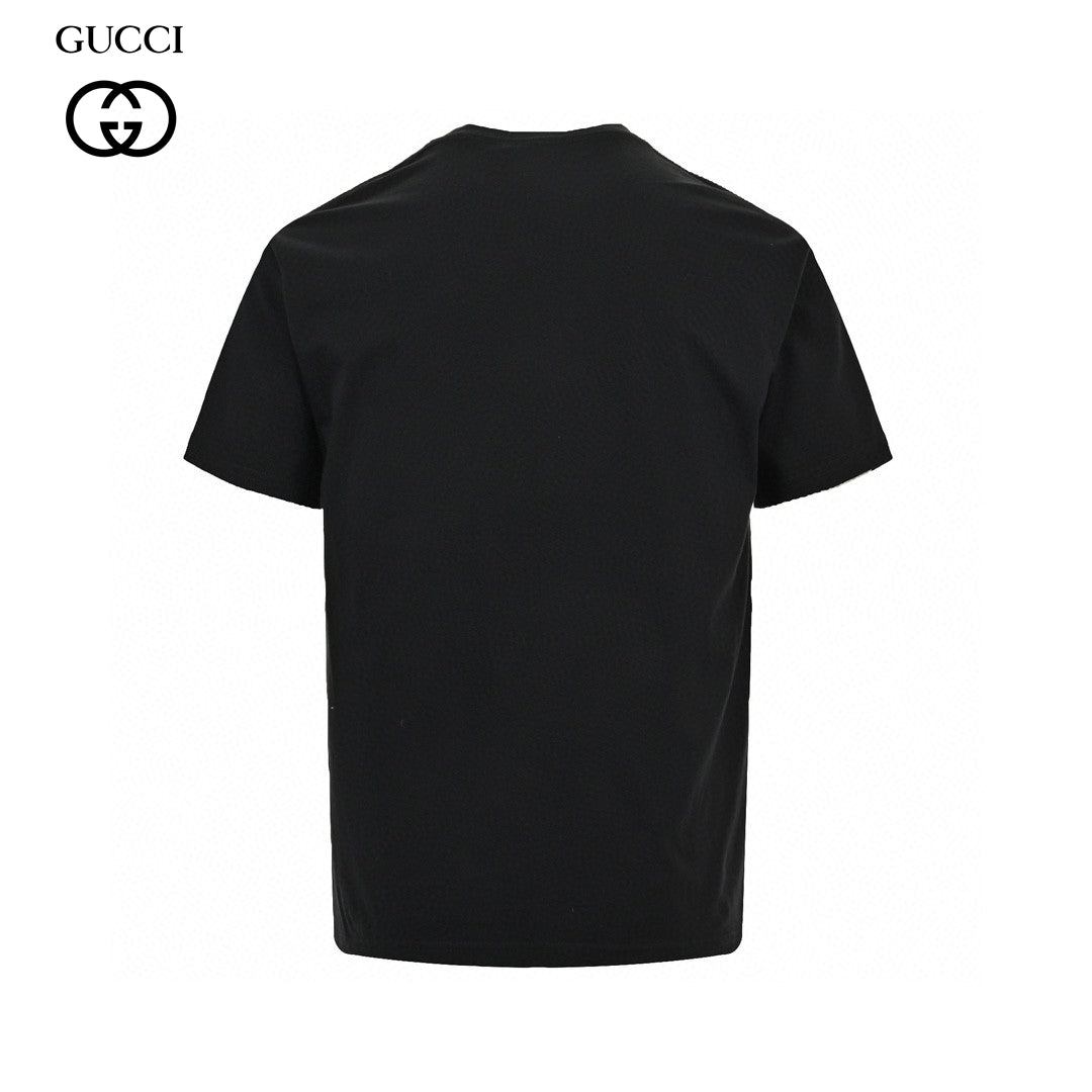 Gucci Splatter Logo T-Shirt (Black) - Phantom Kicks