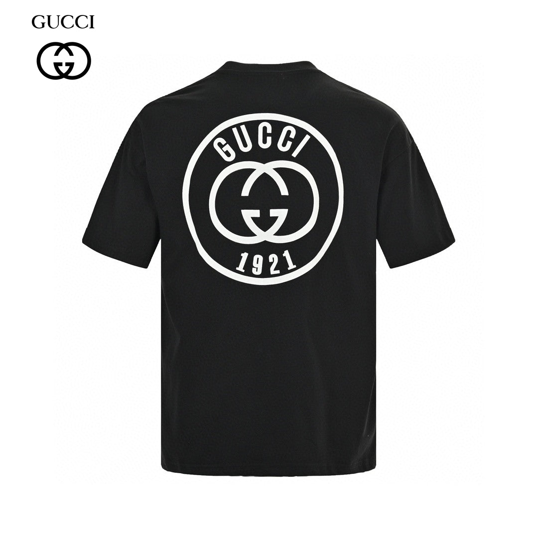 Gucci 1921 Logo Graphic T-Shirt (Black) - Phantom Kicks