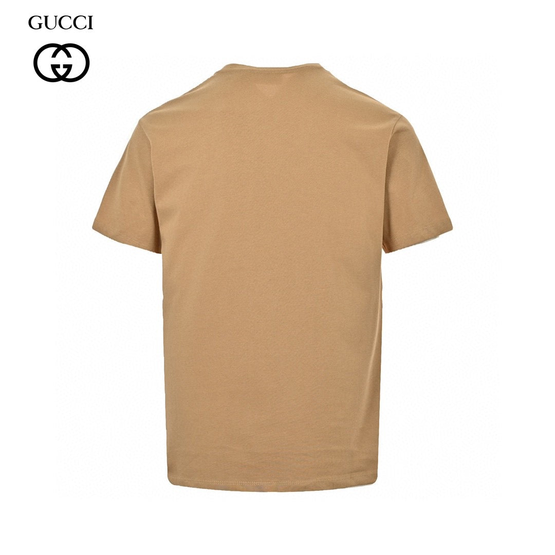 Gucci Tan T-Shirt with Firenze 1921 Logo - Phantom Kicks